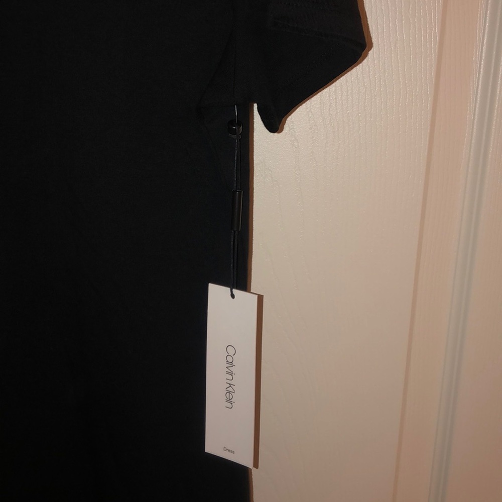 👚 NWT 💋Calvin Klein👗Sz. Sm👩🏼 Crew logo dress - Picture 4 of 8